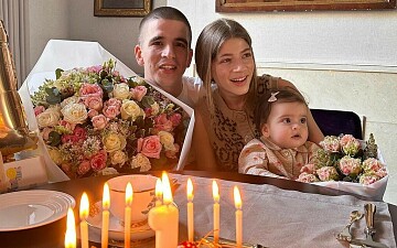 Feduk и Саша Новикова отметили первый день рождения дочери