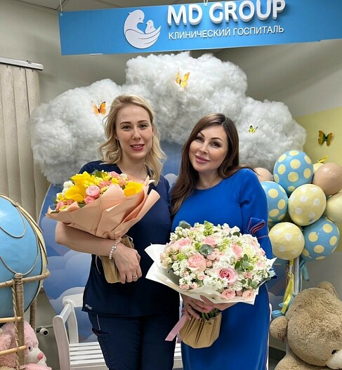 42-летняя Наталья Бочкарева родила третьего ребенка
